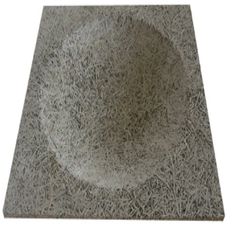 แผ่นเซลโลกรีต ชนิดพิเศษ รุ่น DOME ขนาด 600 x 600 มม.x 10 มม.  (โชว์ผิวด้านหลุม) ผิวหน้าธรรมชาติและพ่นสีสำเร็จ